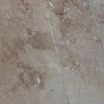 Diamond stone floor polishing in progress
