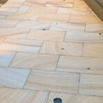 Penetrating sealer being applied to natural stone